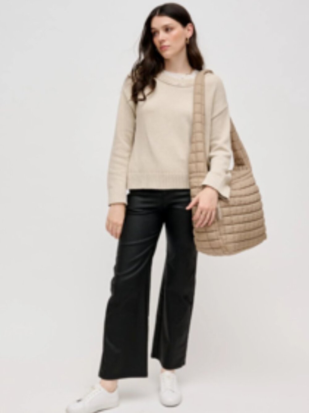NWT Urban Expressions Leda Hobo Natural Bag - Picture 3 of 6